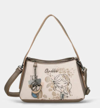 Borsa con manico corto e tracolla Olympia