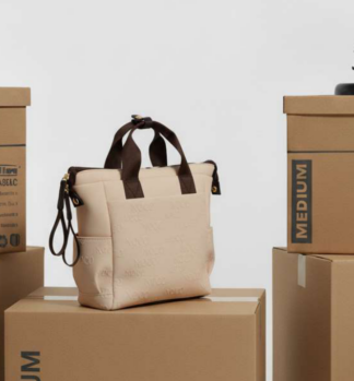 Zaino in neoprene Noco beige