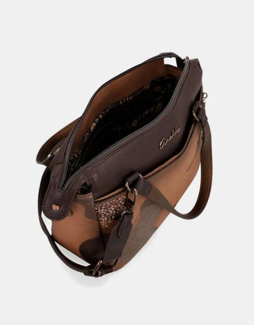 Borsa con manico corto e tracolla Voyage - immagine 6
